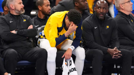 Pacers vs. Thunder: Tyrese Haliburton can’t repeat heroics in Game 2 of NBA Finals — ‘It feels like there’s five guys around’