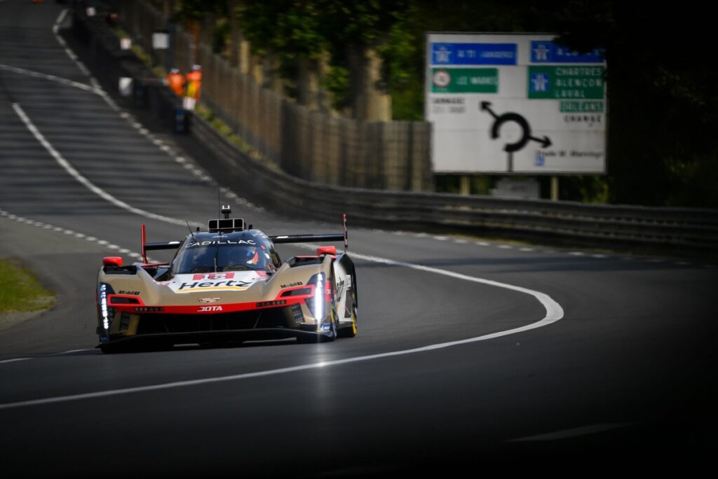 Cadillac pips BMW to top first qualifying session