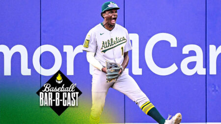 Roman Anthony called up, Denzel Clarke’s all-time great catch & Shohei pitches again | Baseball Bar-B-Cast