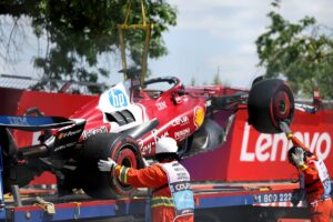 Leclerc out for F1 Canadian GP Friday practice day after FP1 crash