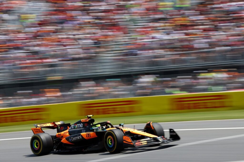 Norris tops Leclerc in very tight FP3 at Montreal