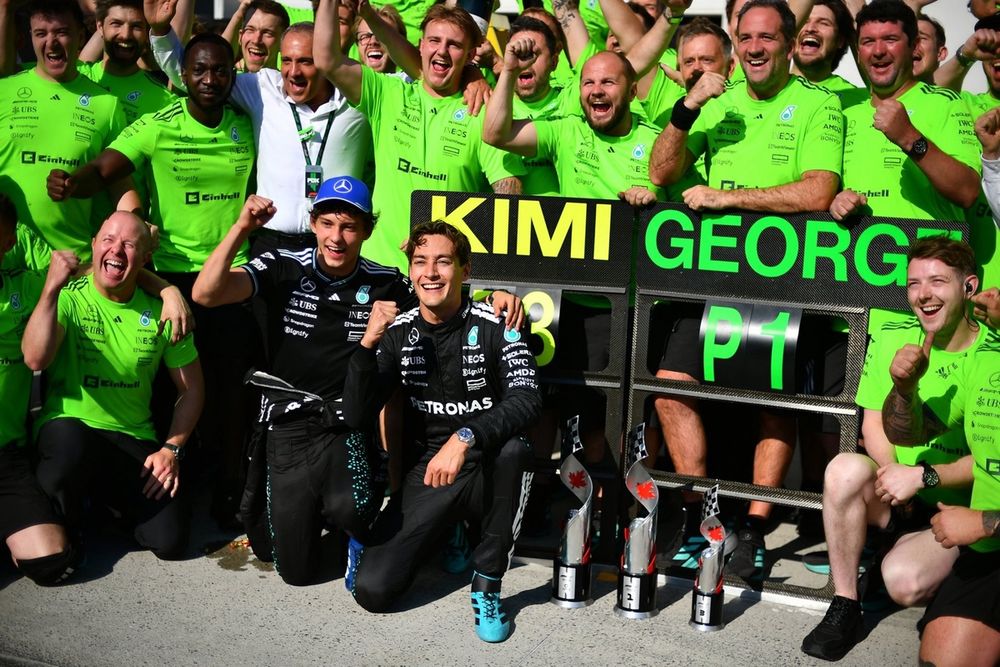 George Russell, Mercedes, Andrea Kimi Antonelli, Mercedes