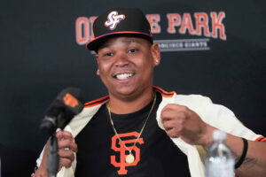 Rafeal Devers to debut with Giants at DH and his happy to do so: ‘I am here to play wherever they want me to play’