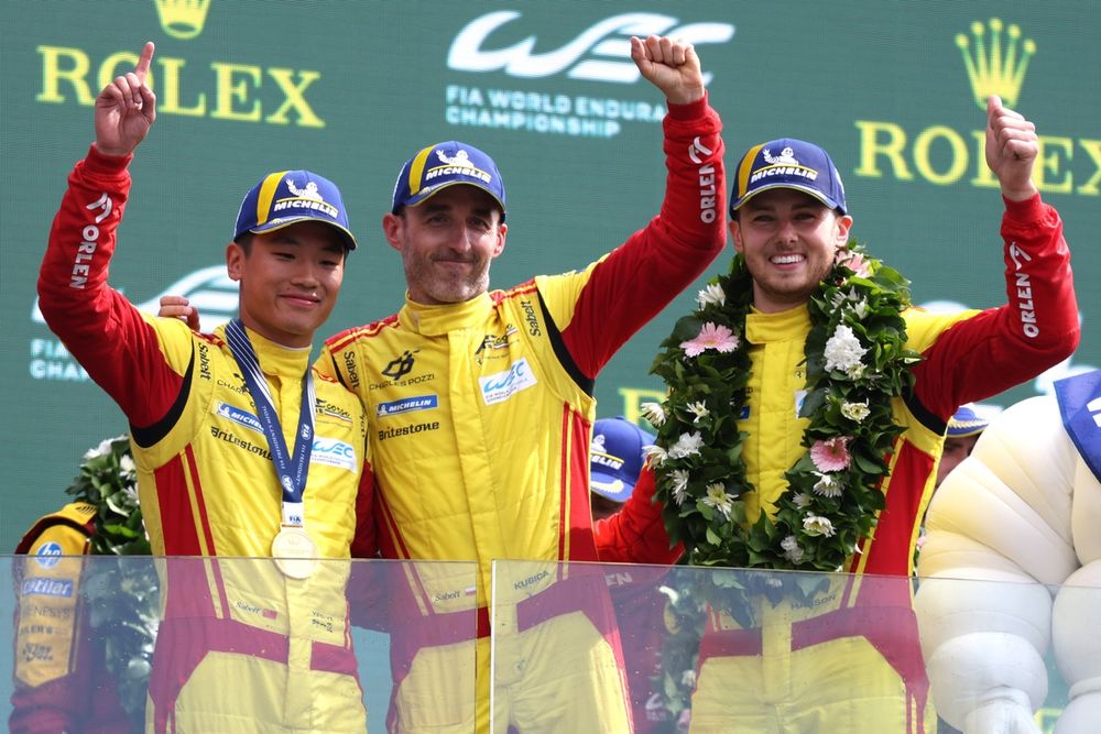 Hanson achieved motorsport immortality with overall Le Mans glory alongside Kubica and Ye
