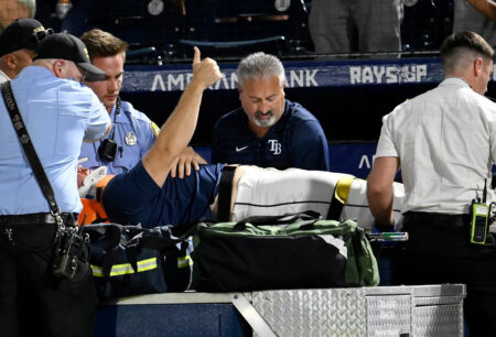 Rays pitcher Hunter Bigge ‘in good spirits’ after taking 105-mph line drive to head