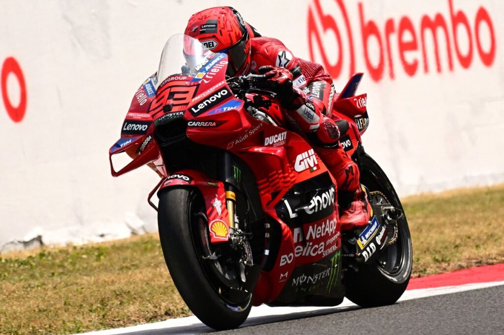 MotoGP leader Marquez explains poor start to Italian GP sprint