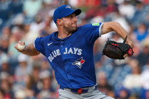 Max Scherzer rusty in return to Blue Jays after lengthy layoff due to thumb injury