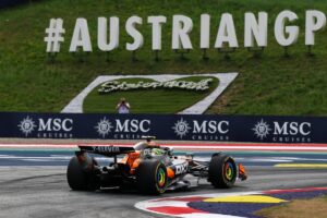 Norris returns to top FP2 in McLaren 1-2