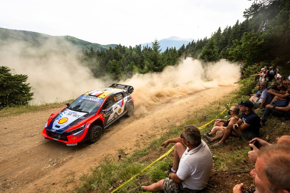 Adrien Fourmaux, Alexandre Coria, Hyundai World Rally Team Hyundai i20 N Rally1