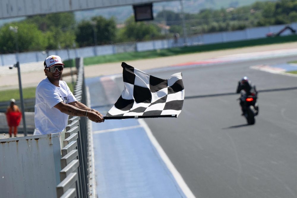 Jorge Martin, Aprilia event at Misano