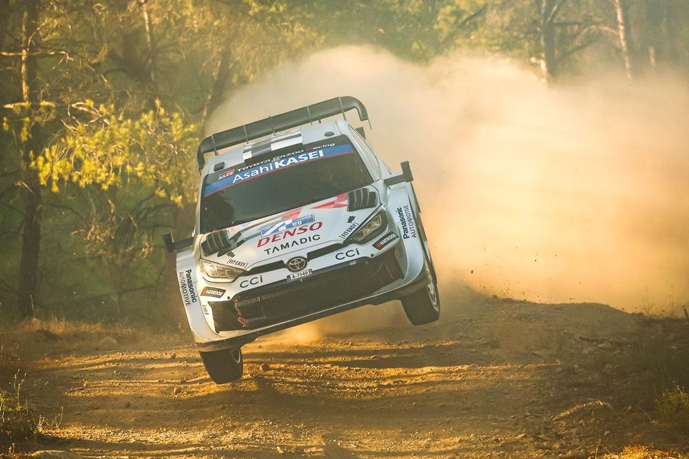 Getting to grips with Hankook's gravel tyres remains Rovanpera's biggest challenge