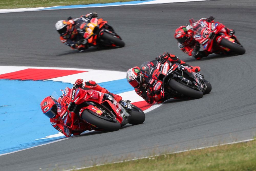 Marc won at Assen despite his rivals having more pace on paper
