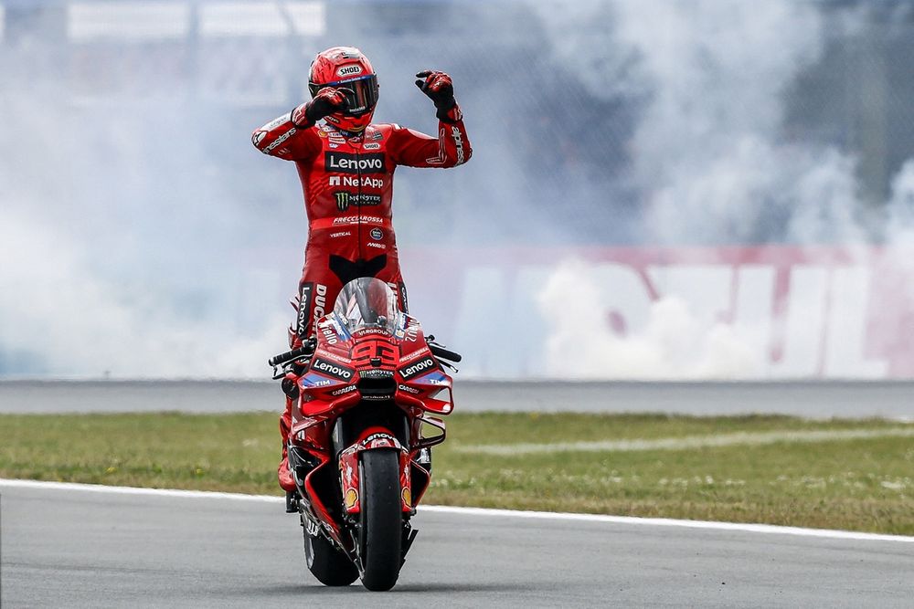 Marc Marquez is romping towards a seventh MotoGP world title