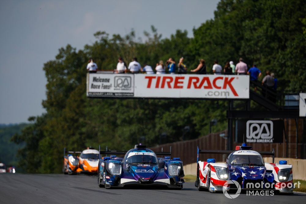#18 Era Motorsport ORECA LMP2-Gibson: Stuart Wiltshire, Ryan Dalziel, #33 Sean Creech Motorsport Ligier LMP2-Gibson: Joao Barbosa, Tonis Kasemets