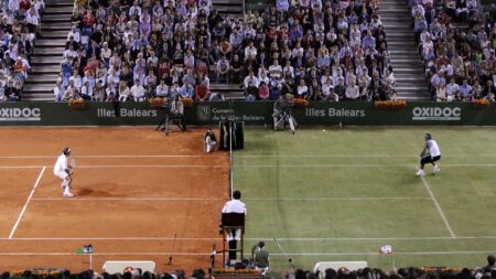 Roger Federer vs Rafael Nadal debate solved with half grass, half clay match showing which Wimbledon legend was better