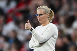 Sarina Wiegman dismisses idea of an England crisis ahead of Women’s Euros