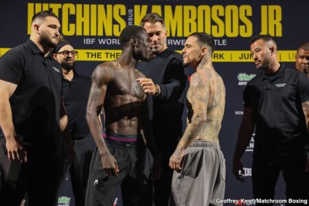 Tonight’s Live Results: Hitchins vs. Kambosos and Cruz vs. Mishiro From New York
