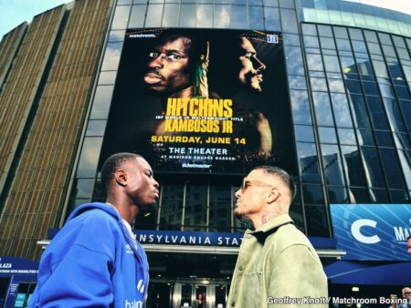 Richardson Hitchins Vows “Bloody Massacre” Against George Kambosos Jr. in IBF Light Welterweight Title Defense
