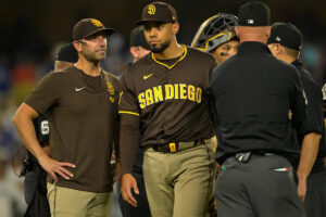 Padres closer Robert Suarez reportedly has suspension reduced to 2 games after brawl, plunking Shohei Ohtani