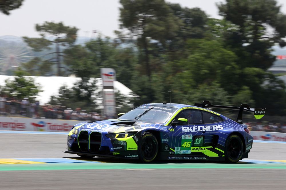 #46 Team WRT BMW M4 LMGT3: Ahmad Al Harthy, Valentino Rossi, Kelvin Van Der Linde