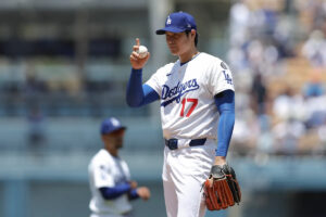 Shohei Ohtani records first 2 strikeouts as a Dodger without allowing a run or hit in 2nd abbreviated start