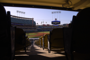 Dodgers reviewing stadium safety after hunk of concrete reportedly falls on Yankees fan