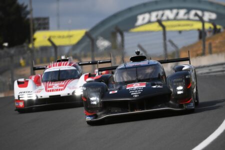 Toyota Hypercar narrowly ahead of Ferrari on 2025 test day