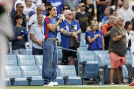 Dodgers say Nezza is not banned from stadium for singing national anthem in Spanish
