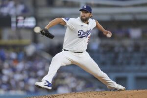 Clayton Kershaw continues his march toward 3,000 strikeouts in Dodgers’ win