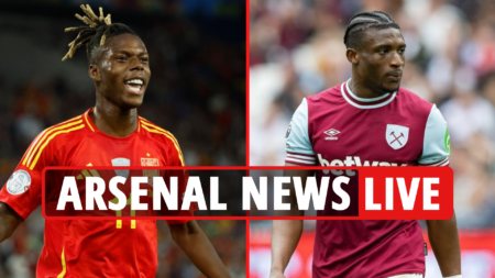 Arsenal transfer news LIVE: Nico Williams ‘reluctant’ to move, talks with Kudus held, Madrid planning SWOOP for target