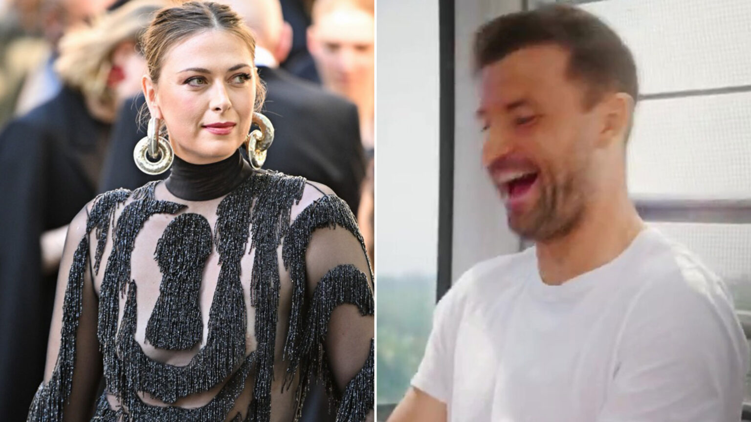 ‘Sorry to bring that up’ – Awkward moment tennis fan apologises to Maria Sharapova’s ex-boyfriend on cable car ride