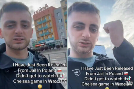 Chelsea fan claims he’s only just found out they won Conference League after being thrown in Polish jail for five days