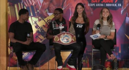 Keyshawn Davis Dares Abdullah Mason to Fight Him Next During Press Conference