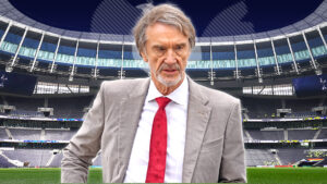 Man Utd chief Sir Jim Ratcliffe locked in legal battle with Tottenham over broken multi-million sponsorship deal