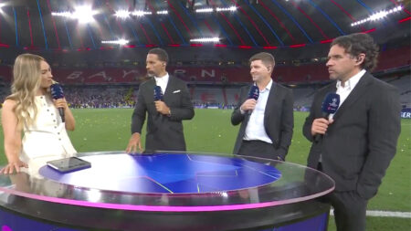 ‘So incredibly welcoming’ – Laura Woods pays personal tribute to Rio Ferdinand as Man Utd legend, 46, leaves TNT Sports