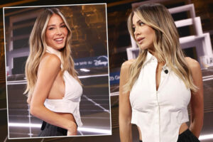 Diletta Leotta shows off sideboob as ‘fantastic and beautiful’ DAZN host goes braless to present Club World Cup