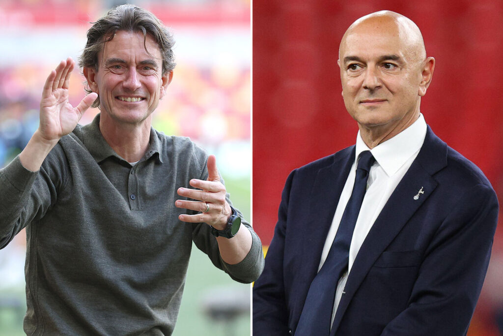 Thomas Frank is perfect manager to deal with Tottenham’s Daniel Levy – after being slammed by his OWN chairman on forum