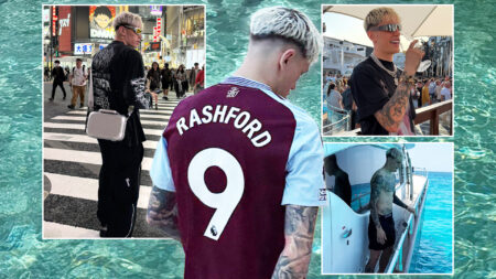 Man Utd fans fume ‘get out of our club’ after Garnacho’s controversial Instagram post wearing Rashford Villa shirt