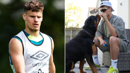 Liverpool star Milos Kerkez is ‘tough’ animal lover with carnivore rottweiler and guard dog named after the underworld