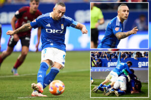 Santi Cazorla completes fairytale swansong with Oviedo as Arsenal legend scores to get boyhood club promoted to LaLiga