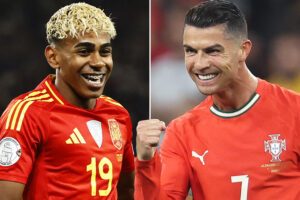 Lamine Yamal vs Cristiano Ronaldo to clash for first time ever live on free-to-air TV in Nations League final