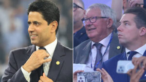 Qataris ‘haven’t abandoned hope of buying Man Utd’ with Sir Alex Ferguson ‘guest of PSG chief at Champions League final’
