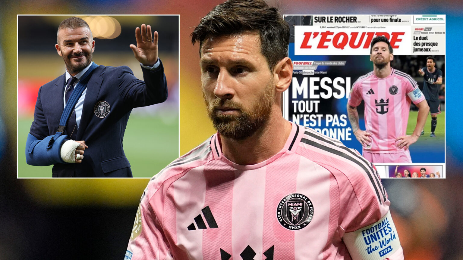 Lionel Messi left shell-shocked as Inter Miami THUMPED by old team PSG in front of owner David Beckham at Club World Cup