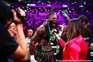 Tonight’s Live Results: Wilder stops Herndon in Wichita, Kansas