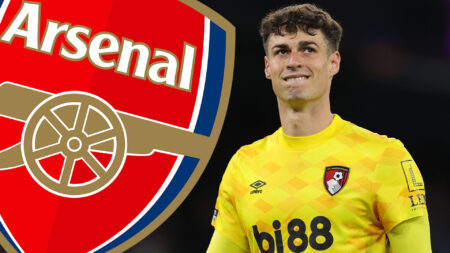 Arsenal considering shock transfer for Kepa with Chelsea’s record keeper available for peanuts
