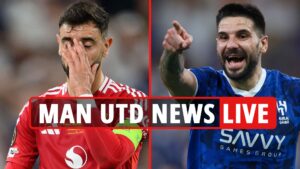 Man Utd transfer news LIVE: Red Devils in battle for Mitrovic, United ‘eye Fernandes replacement, Garnacho latest