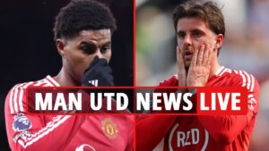 Man Utd transfer news LIVE: Villa ‘plotting’ shock Mount move, Rashford sends Barcelona PLEA, Mbeumo makes ‘U-TURN’