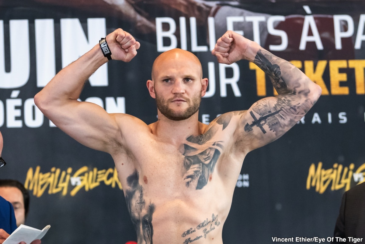 Image: Christian Mbilli 167.7 vs. Maciej Sulecki 167.7 - Weigh-in Results for Friday