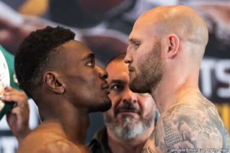 Christian Mbilli 167.7 vs. Maciej Sulecki 167.7 – Weigh-in Results for Friday