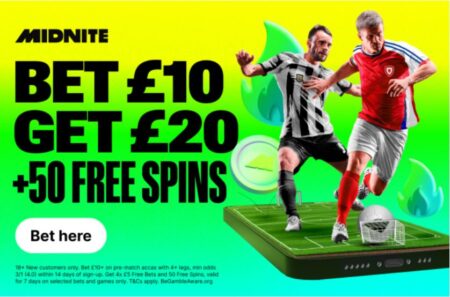 Germany vs France betting offer: Get £20 free bets and 50 free spins when you join Midnite